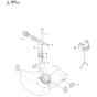 Fuel Tank Assembly For Husqvarna 535FBX Brushcutters