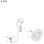 Ignition System & Clutch Assembly For Husqvarna 535FBX Brushcutters