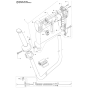 Throttle Controls Assembly For Husqvarna 535LS Brushcutters