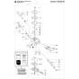 Carburetor Assembly For Husqvarna 535RXT Brushcutters