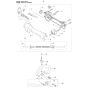 Throttle Controls-2 Assembly For Husqvarna 535RXT Brushcutters