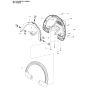 Handle Assembly for Husqvarna 536LIHD70X Hedge Trimmers