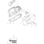 Housing-1 for Husqvarna 536 LiLX Trimmer/ Edgers