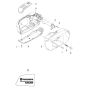 Housing (1) for Husqvarna 536LiRX Battery Brushcutter