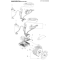 Electrical Assembly For Husqvarna 536LIXP Chainsaw 