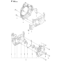 Crankcase Assembly For Husqvarna 541RS Brushcutters