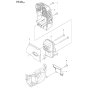 Muffler Assembly For Husqvarna 541RS Brushcutters