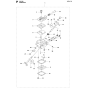 Carburetor Assembly For Husqvarna 543RBK Brushcutters