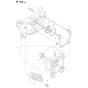 Crankcase Assembly For Husqvarna 543RBX Brushcutters