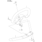 Handle Assembly For Husqvarna 543RBX Brushcutters