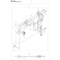 Throttle Controls Assembly For Husqvarna 543RS Brushcutters