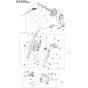 Heated Handle Assembly for Husqvarna 545 Mark II Chainsaw