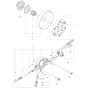 Clutch, Oil Pump Assembly for Husqvarna 545 Mark II Chainsaw