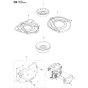 Accessories-4 Assembly For Husqvarna 545FR Brushcutters