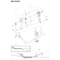 Throttle Controls, Canada Assembly For Husqvarna 545FX Brushcutters