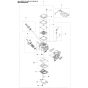 Carburetor Assembly For Husqvarna 545FXAT Brushcutters