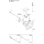 Fuel Tank Assembly For Husqvarna 545FXAT Brushcutters