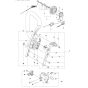 Heated Handle Assembly for Husqvarna 545G Mark II Chainsaw