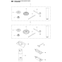 Accessories Assembly For Husqvarna 545RX Brushcutters