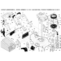 Product Complete Assembly-1 for Husqvarna 5521 BBC Series 5 Consumer Lawn Mowers