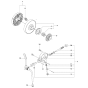 Clutch & Oil Pump Assembly For Husqvarna 556 Chainsaw 