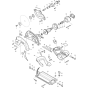 Main Assembly for Makita 5604R Circular Saw