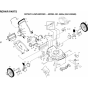 Repair Parts Assembly-1 for Husqvarna 560 HS Series 5 Consumer Lawn Mowers