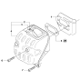 Muffler Assembly For Husqvarna 570II Chainsaw 