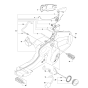 Fuel Tank Assembly For Husqvarna 570II Chainsaw 