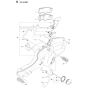 Fuel Tank Assembly For Husqvarna 576XP Chainsaw 