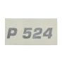 Decal for Husqvarna P 524 Rider Lawnmower - OEM No. 577 22 17-01