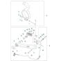 Throttle Control Assembly for Husqvarna 580BFS Mark II Blower