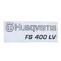 Decal for Husqvarna FS400 Floor Saw - 586 62 71-01