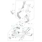 Throttle Control Assembly for Husqvarna 590BFS Blower