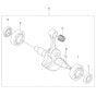 Crankshaft Assembly for Husqvarna 590BFS Blower