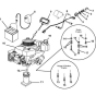 Engine  for Husqvarna 600 C Lawn Mowers