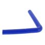 11mm Blue Silicone 90 Degree Elbow 152 mm legs