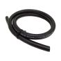 Black Rubber Fuel Hose Length: 1m Id. 6mm (Reinforced)