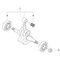 Crankshaft Assembly For Husqvarna 61 Chainsaw 