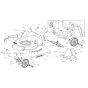 Deck Assembly for Masport 625AL (2015 Sep 479903) Mower