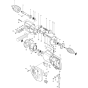 Main Assembly for Makita 63004 Rotary Hammer Drill