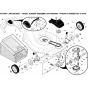 Repair Parts-1  for Husqvarna 6522 SH Lawn Mowers