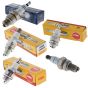 Popular 2-Stroke Spark Plug Kit - 5 Spark Plugs