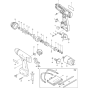 Main Assembly for Makita 6931D Impact Wrench