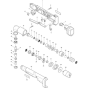 Main Assembly for Makita 6940D Angle Grinder Drill