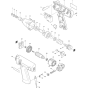 Main Assembly for Makita 6951 Impact Drivers