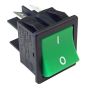 Green Rocker Switch for Numatic 'Henry' Hoover Vacuum Cleaner - OEM No. 220582