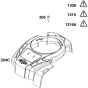 Blower Housing Assembly for Briggs and Stratton Model No. 104M02-0198-F1 Vertical Shaft Engine