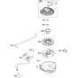 Flywheel Assembly for Briggs and Stratton Model No. 104M02-0198-F1 Vertical Shaft Engine