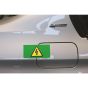 High Voltage Self-Adhesive Label 150 x 75mm 12pc